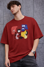 Drawing Unisex Oversized Tee