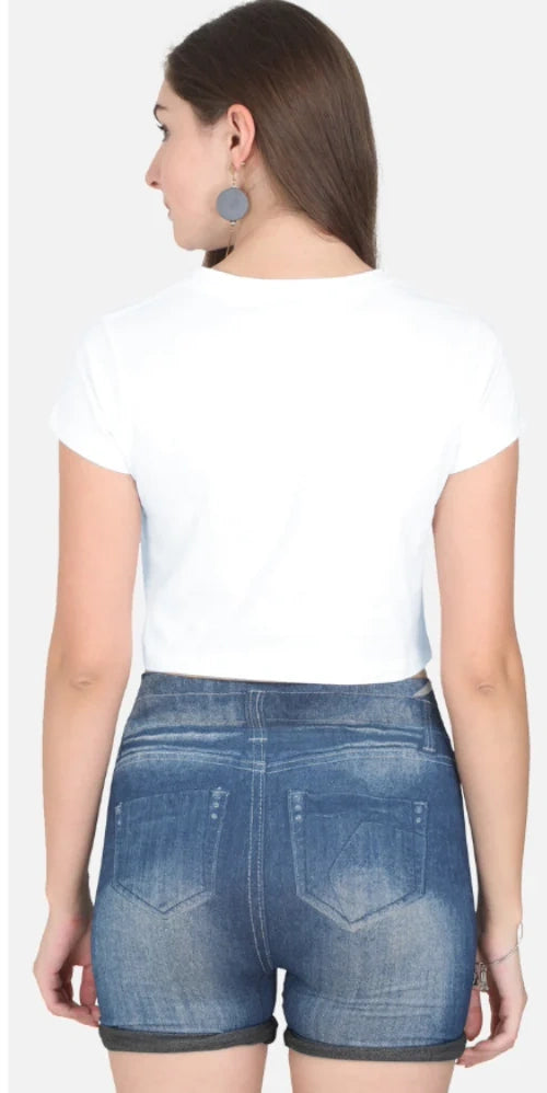 Love and Peace Women Crop Top