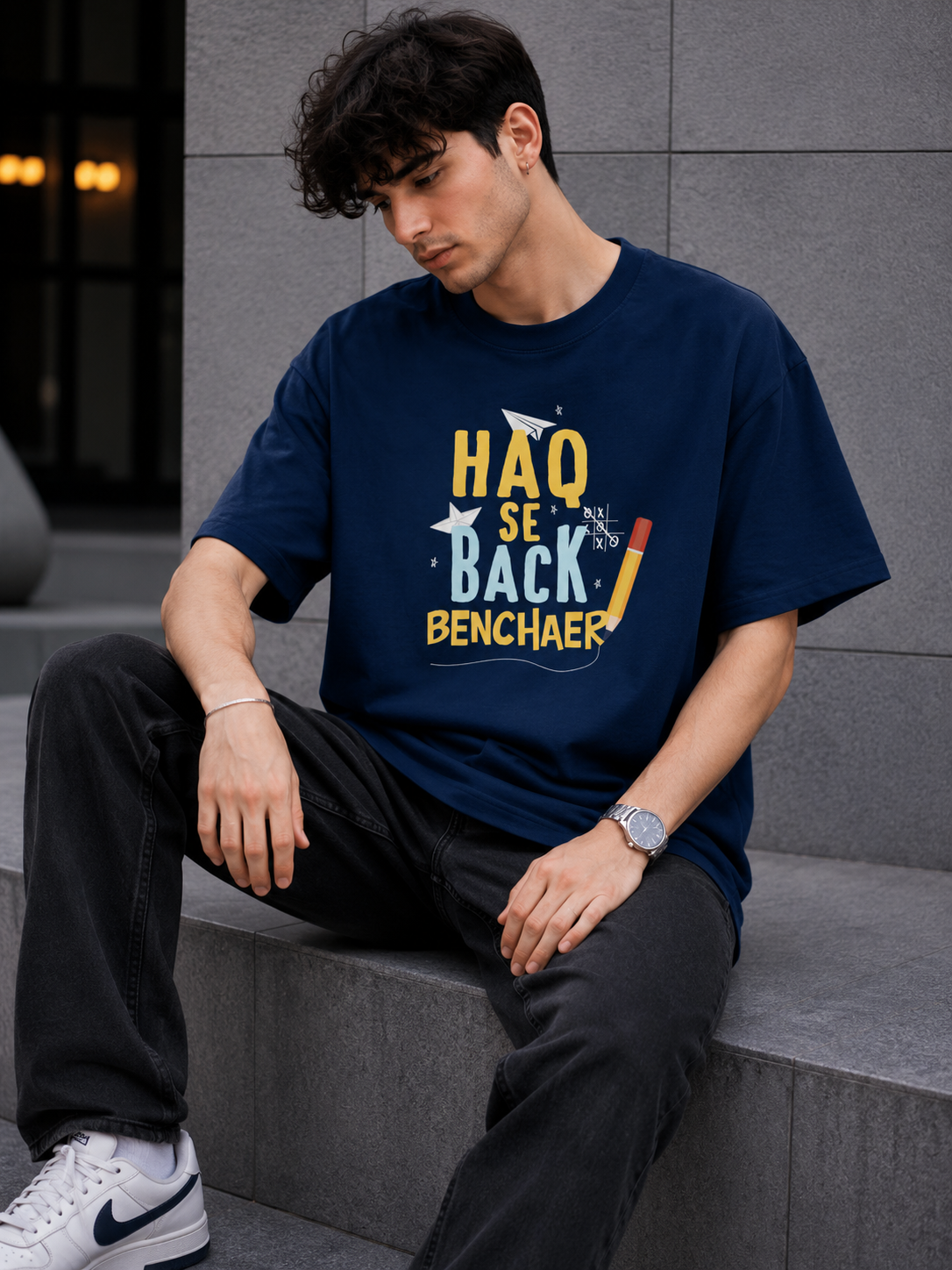 HAQ SE BACK BENCHAER TEE