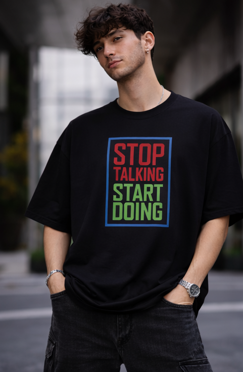 Motivation Unisex Oversized Tee