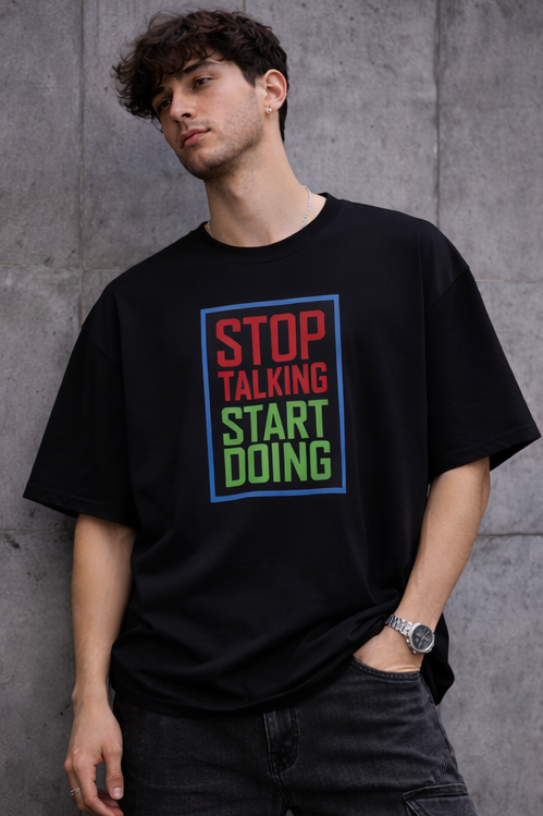 STOP TALKING TEE