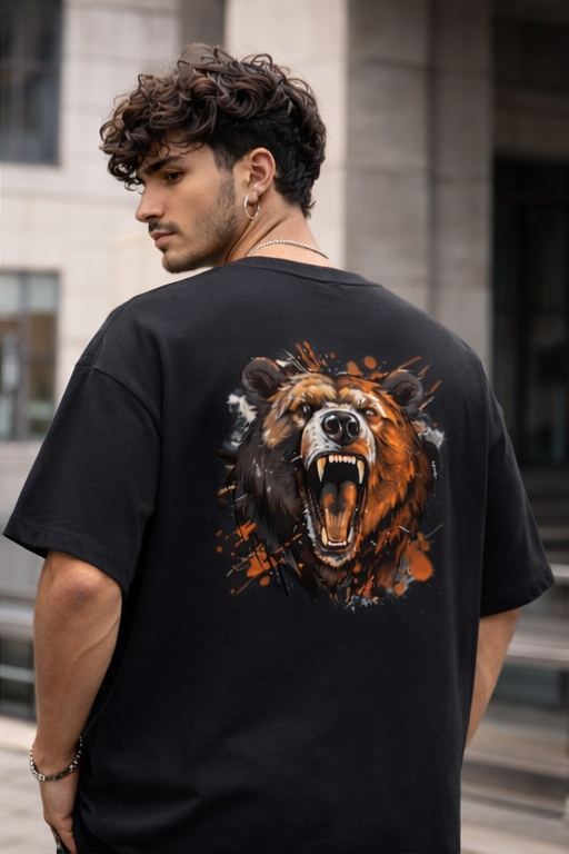 LESS DRAMA BEAR TEE