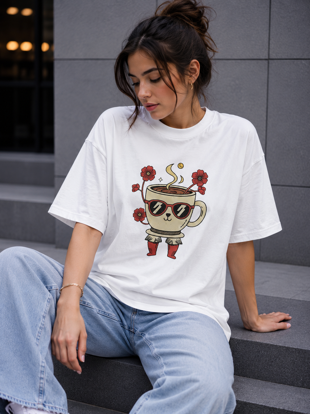 FLOWER TEE