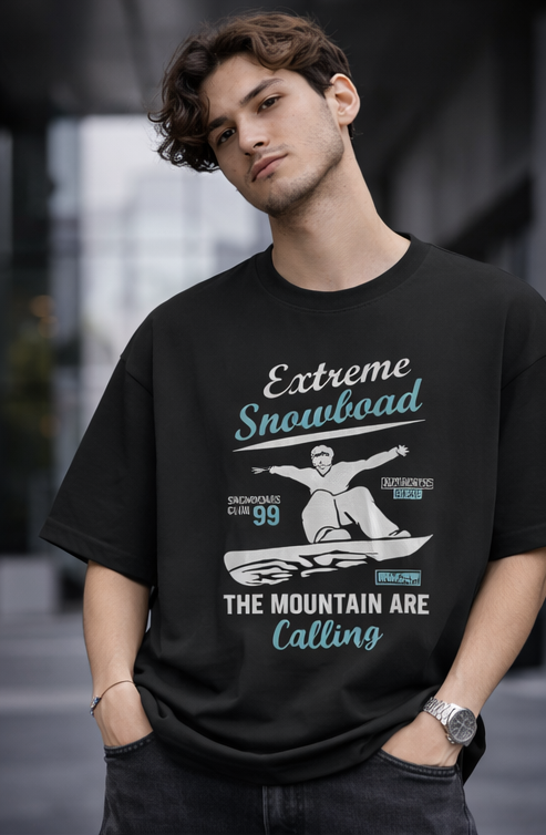 Unisex Terry Oversized Tee