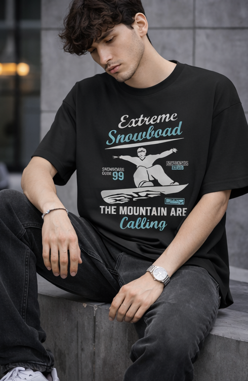 Unisex Terry Oversized Tee